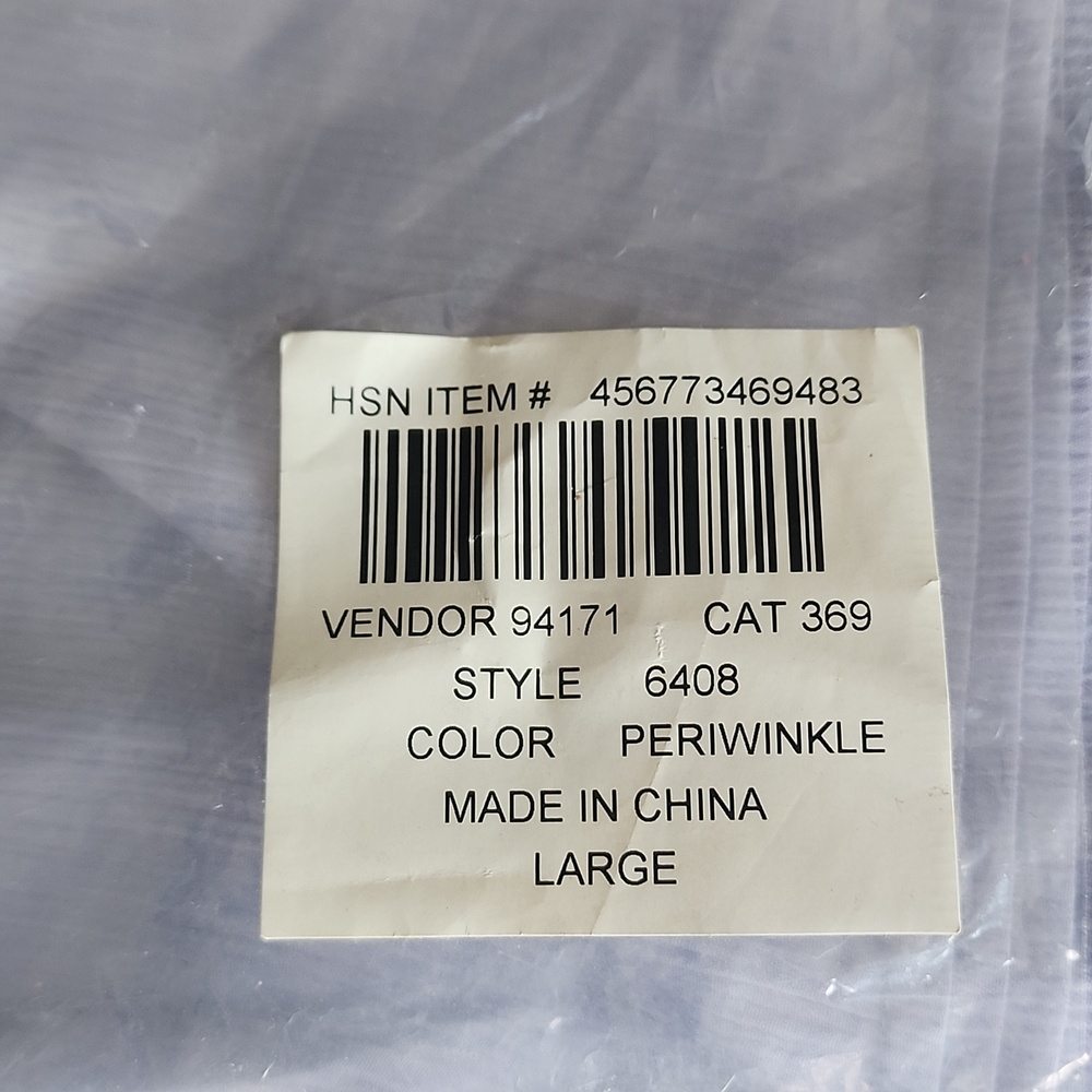 Periwinkle Button-Up Shirt - Picture 9 of 9
